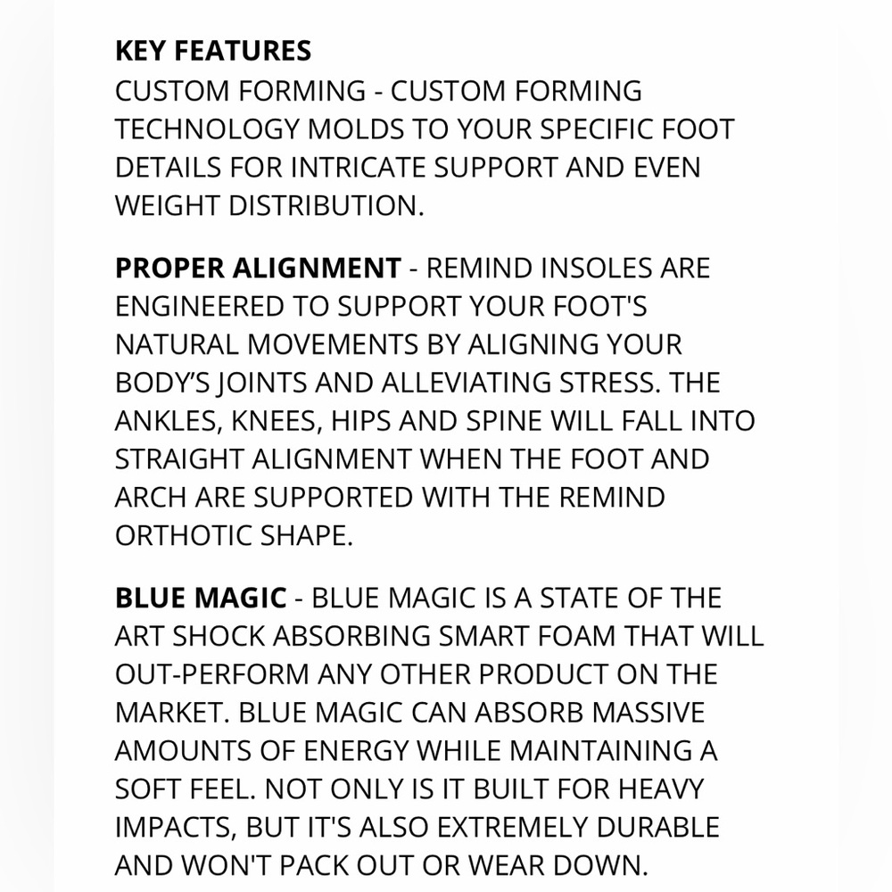 REMIND INSOLES CUSH CLOUDS - Picture 5 of 13